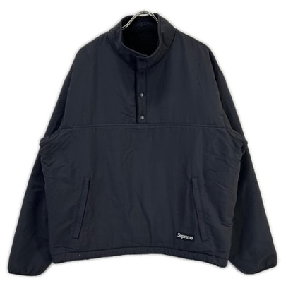 シュプリーム 23FW POLARTEC SHEARLING REVERSIBLE PULLOVER L