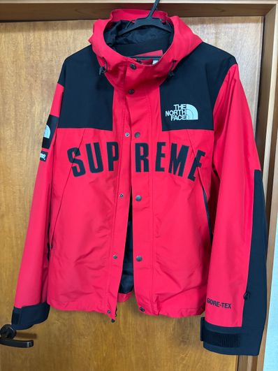 Supreme x The North Face Arc Logo Mountain Parka "Red"