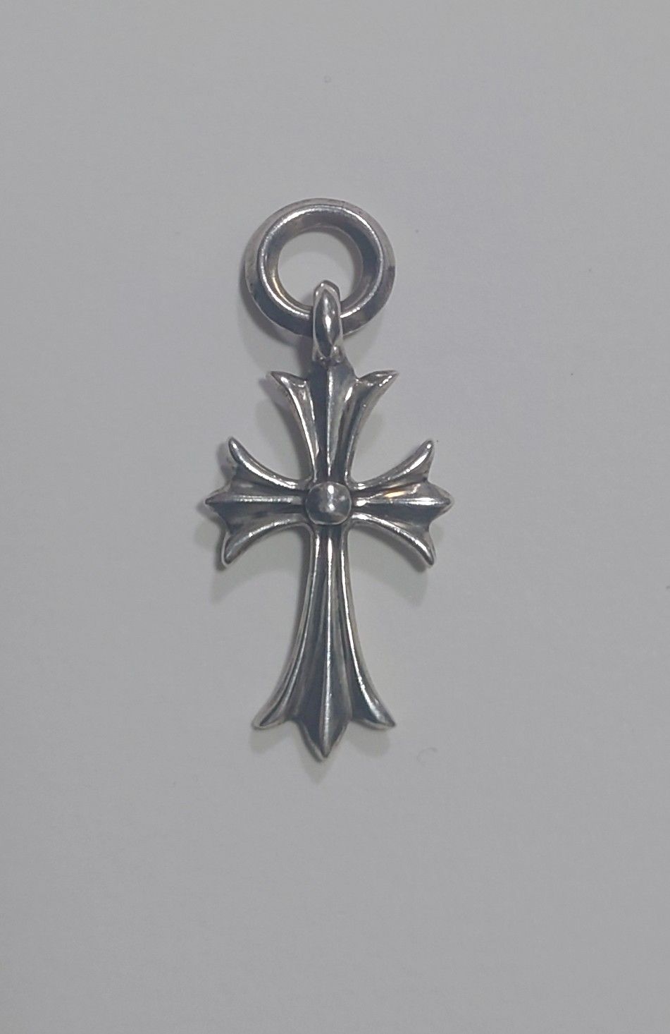 Chrome Hearts Tiny CH Cross Charm "Silver"
