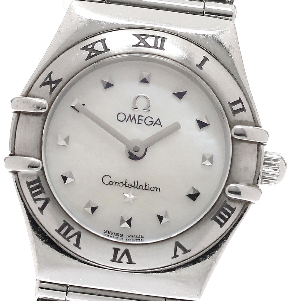 オメガ コンステレーション ミニ マイチョイス レディース 【中古】