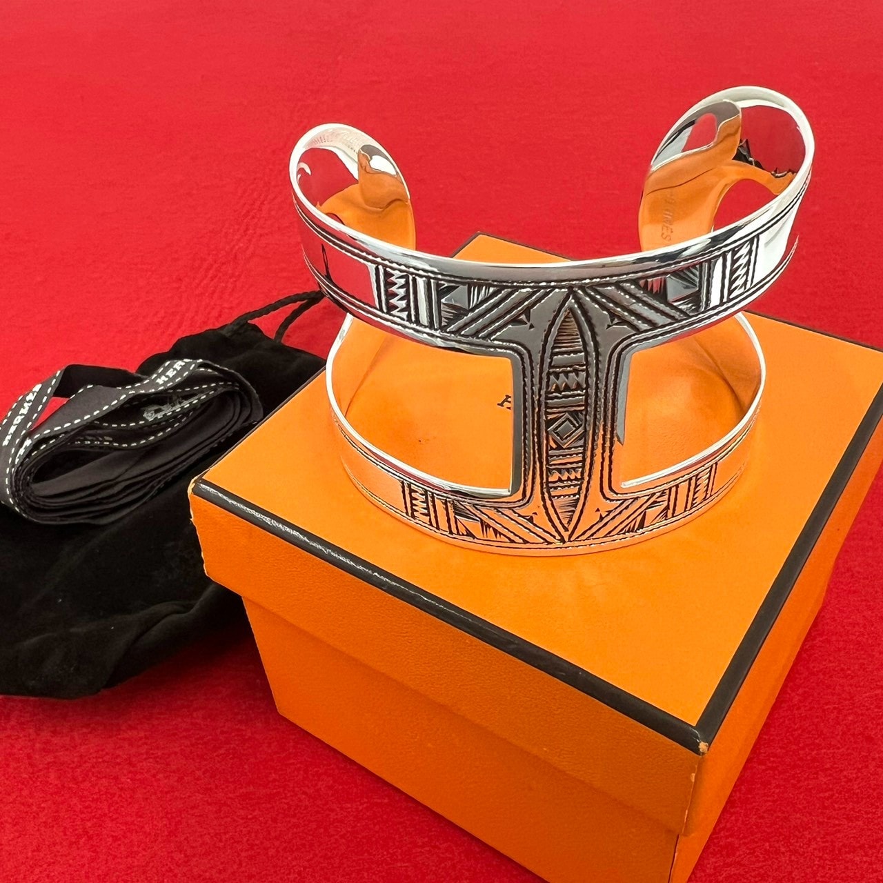 HERMES エルメス トゥアレグ バングル シルバー925 バングル シルバー
 17909