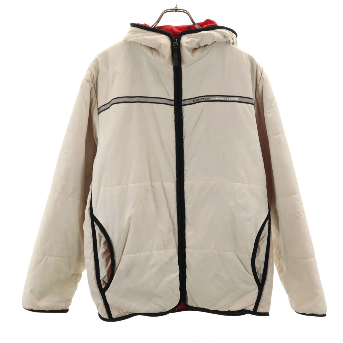 NAUTICA COMPETITION ノーティカ コンペティション 中綿ジャケット XS アイボリー