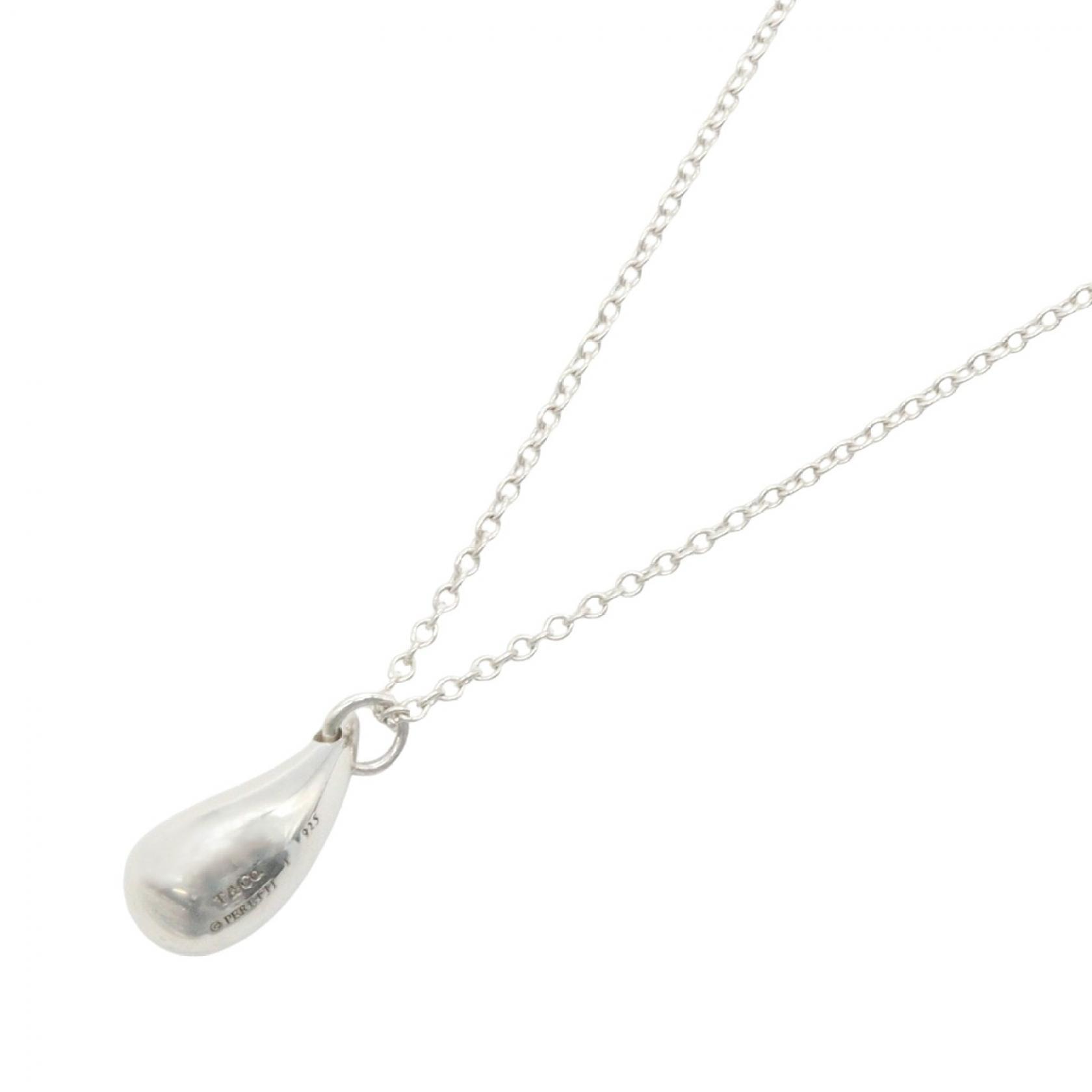 ティファニー TIFFANY&CO ティアドロップ ネックレス ネックレス ジュエリー シルバー925 レディース シルバー系 【中古】