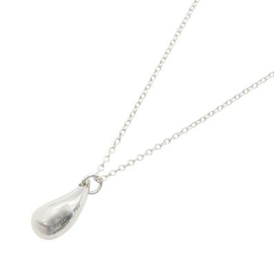 ティファニー TIFFANY&CO ティアドロップ ネックレス ネックレス ジュエリー シルバー925 レディース シルバー系 【中古】
