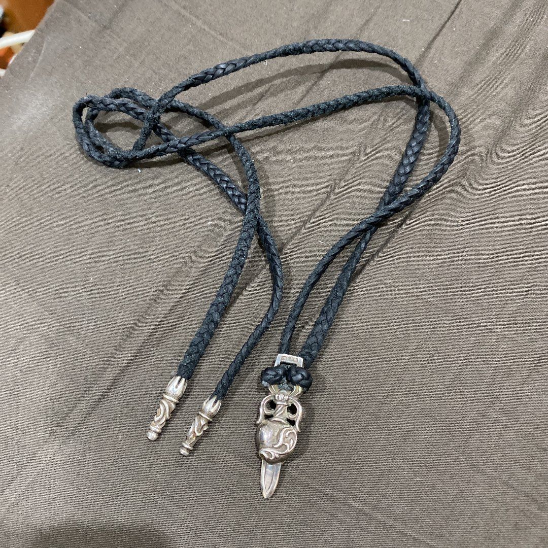 Chrome Hearts Dagger Heart Pendant "Silver"