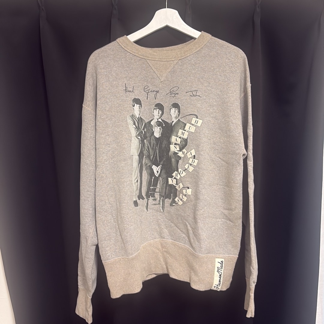 HUMAN MADE Beatles Sweatshirt "Gray"
