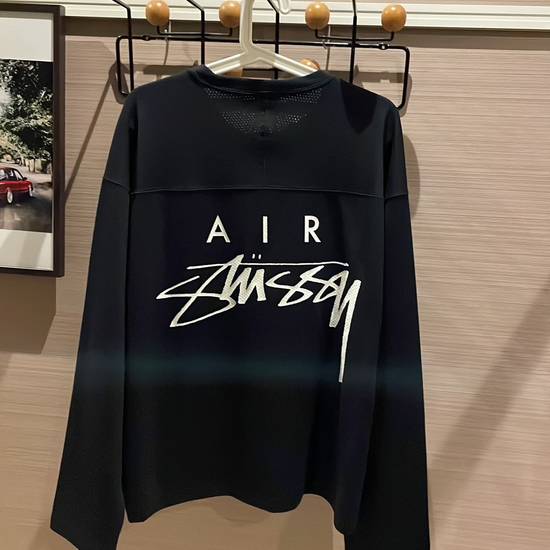 Nike x Stussy Long Sleeve Top "Black"