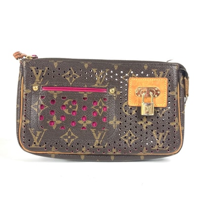 ルイヴィトン LOUIS VUITTON ポシェット アクセソワ―ル M95183 モノグラムヴペルフォ アクセサリーポーチ カバン 肩掛け ショルダーバッグ モノグラムキャンバス フューシャ ピンク
