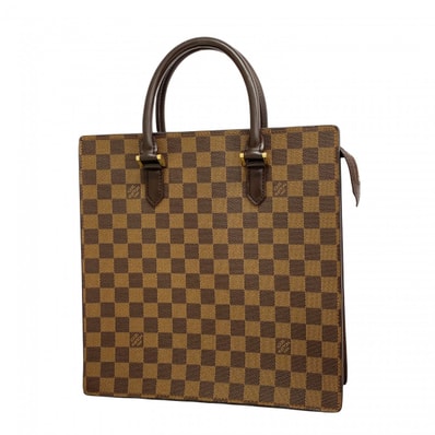 【6dc2255-k】ルイヴィトン トートバッグ ダミエ ヴェニスPM N51145 エベヌ【中古】レディース