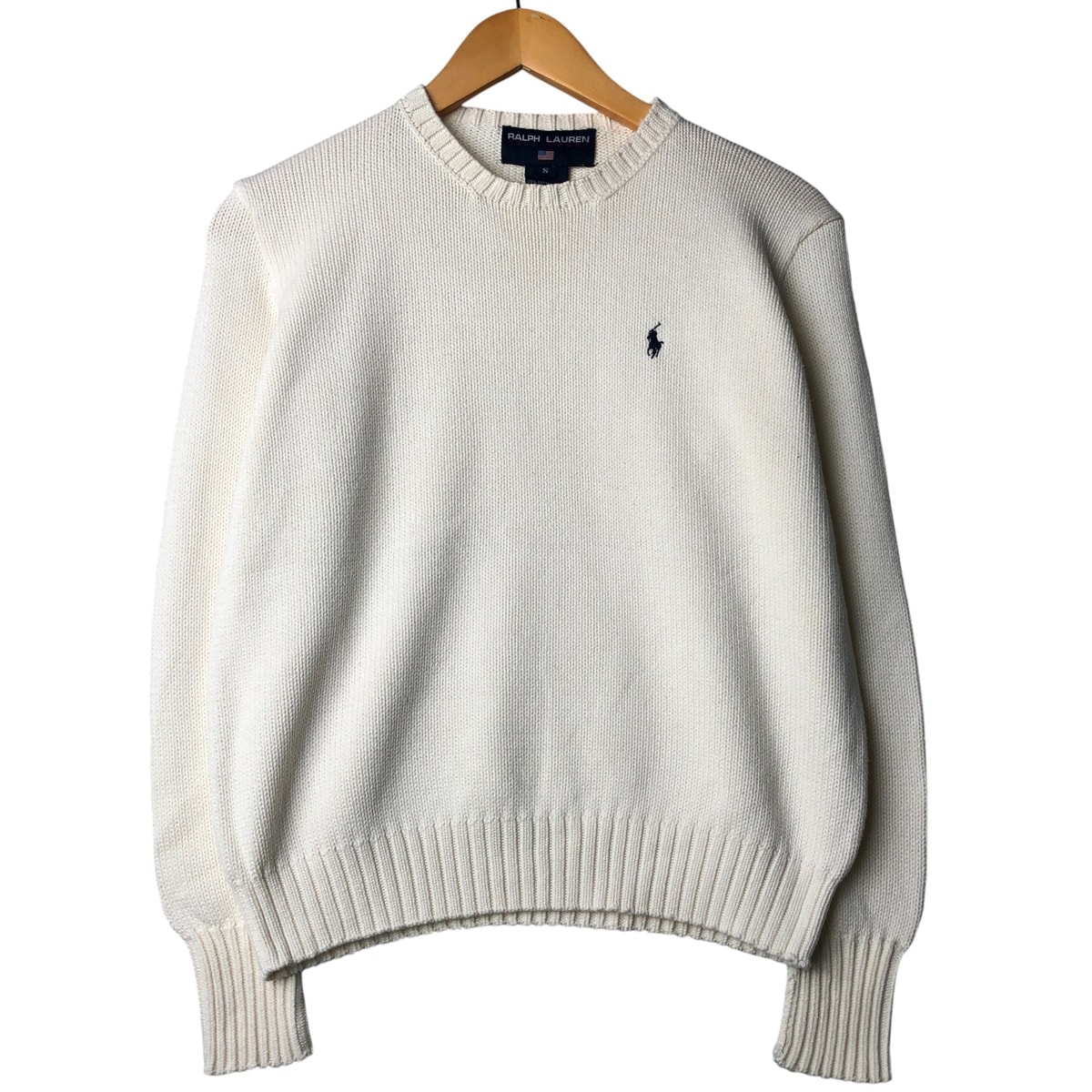 古着 ラルフローレン Ralph Lauren POLO SPORT ポロスポーツ コットンニットセーター メンズS相当/eaa605734