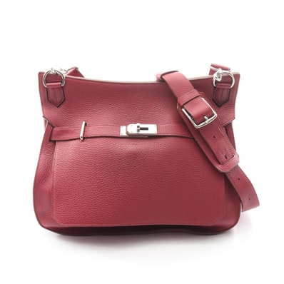 エルメス HERMES ジプシエール34 ルビー ショルダーバッグ バッグ トリヨンクレマンス トリヨンクレマンス □N刻印(2010年製造) レディース ピンク系 【中古】