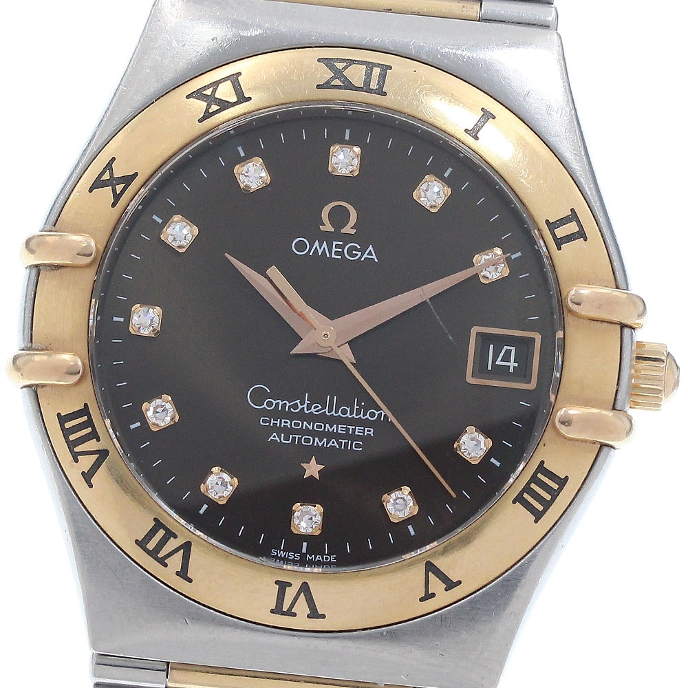 オメガ コンステレーション 11Pダイヤ 1301.60 メンズ 【中古】