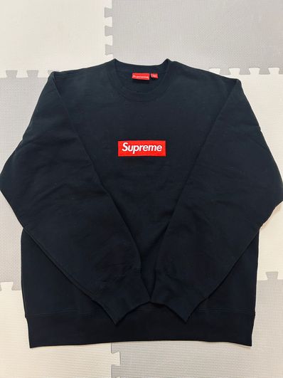 Supreme Box Logo Crewneck "Black" (22FW)
