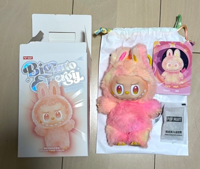 POP MART THE MONSTERS (LABUBU) Big into Energy Series Plush Pendant LOYALTY