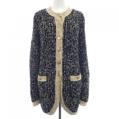 シャネル CHANEL P61622K47214 19A ロングカーディガン
