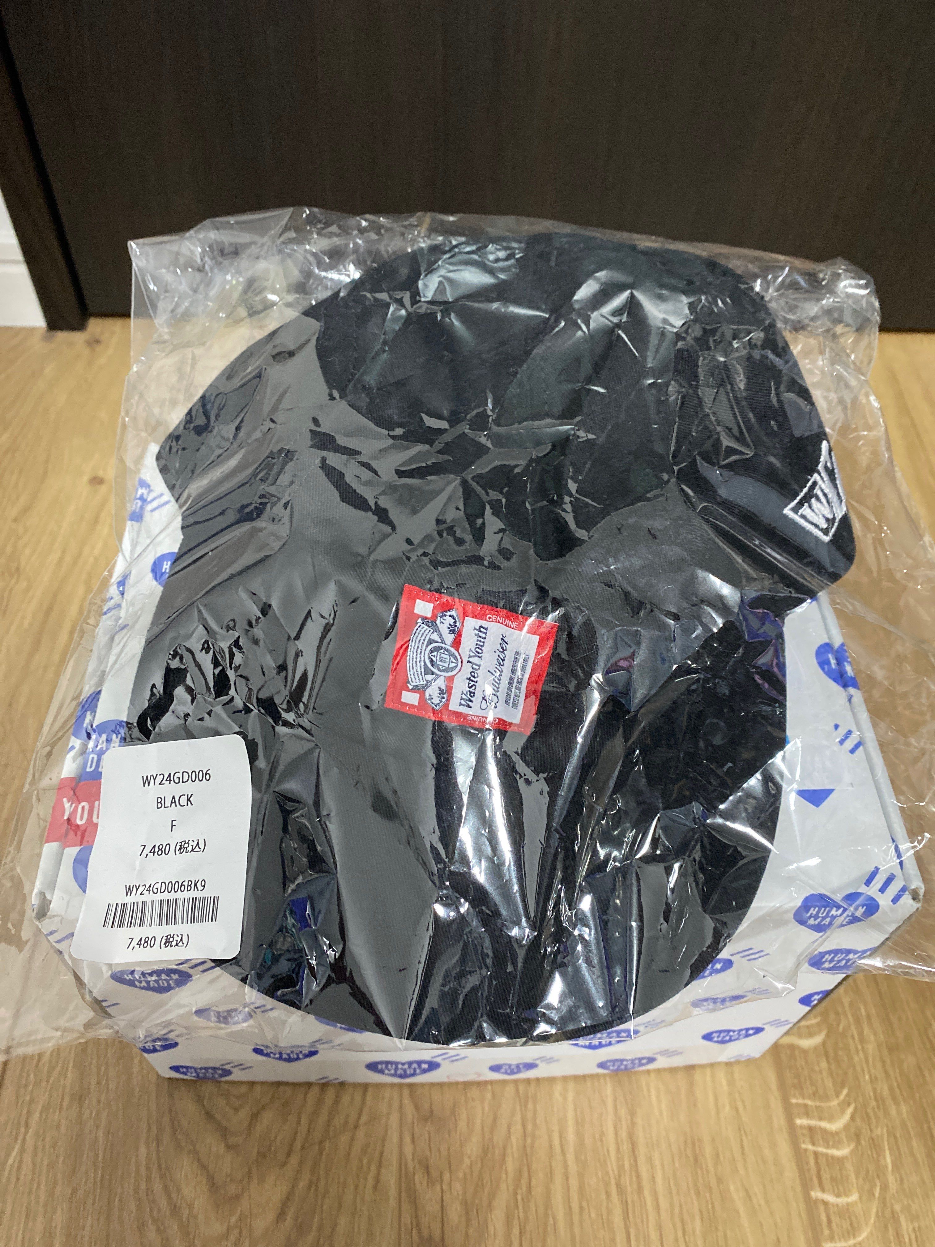 Wasted Youth x Budweiser WYxBW 4PANEL CAP "Black" / VERDY