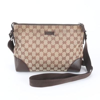 ■美品 グッチ GGキャンバス 114273 ショルダーバッグ