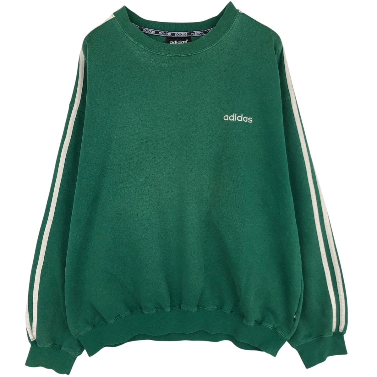 古着 80~90年代 アディダス adidas ワンポイントロゴスウェットシャツ トレーナー メンズL相当 ヴィンテージ/eaa635018