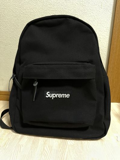Supreme Canvas Backpack "Black"