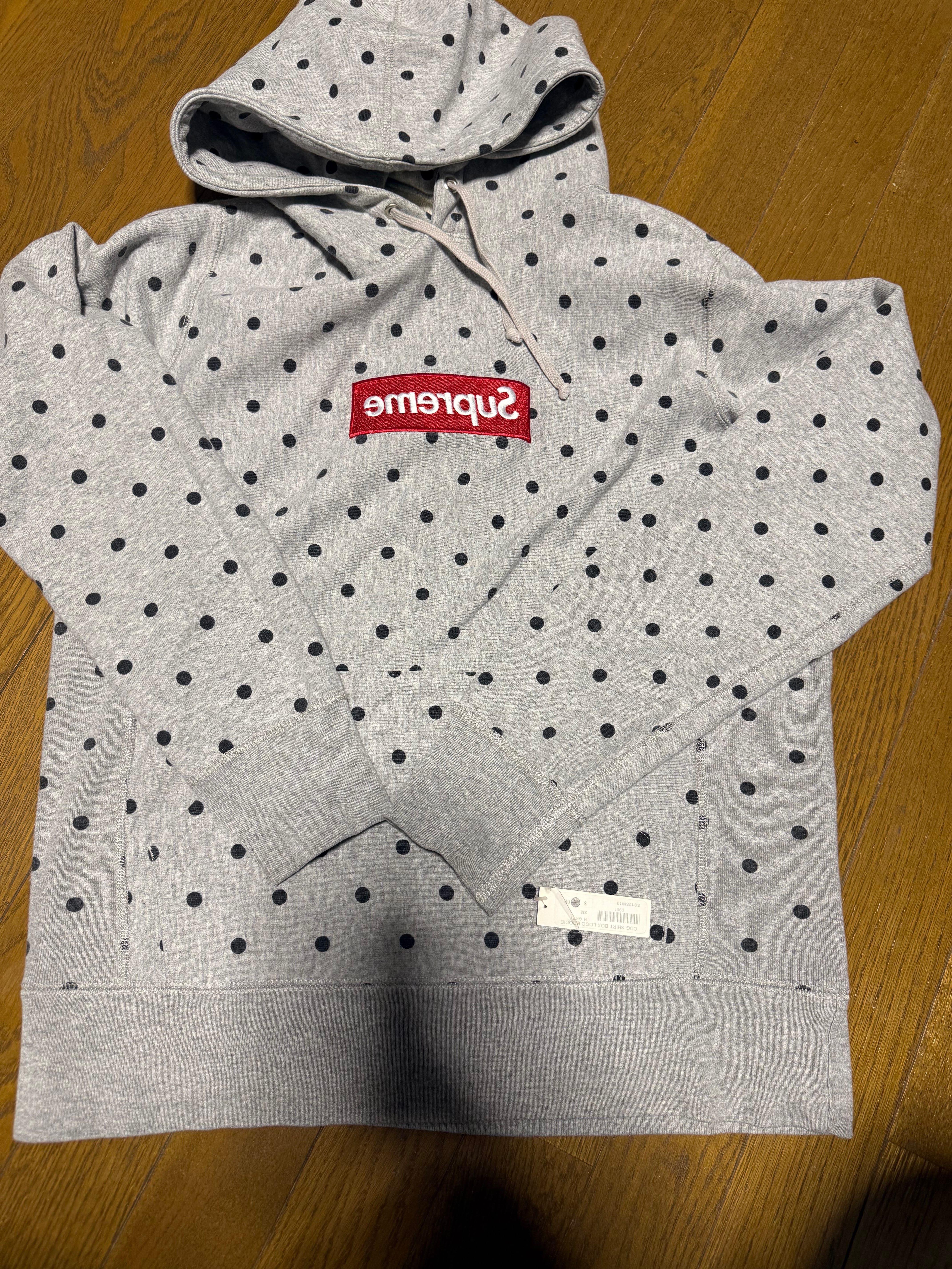 Supreme Small Box Zip Up Hooded Sweatshirt 