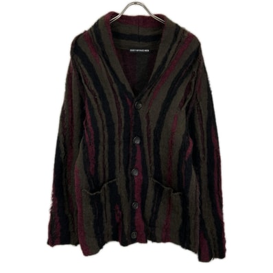 イッセイミヤケメン 14AW ME43KO177 マルチカラー モヘヤ カーディガン 3