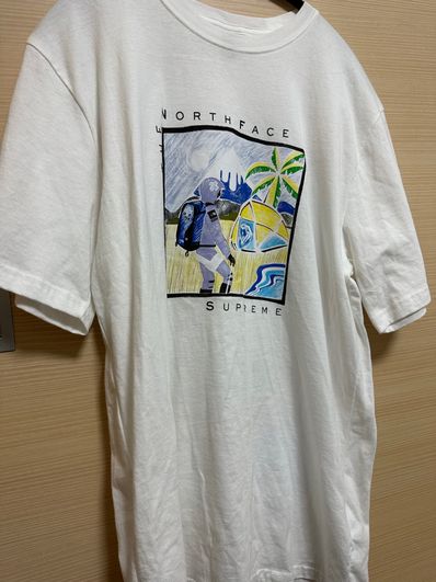 Supreme x The North Face Sketch S/S Top "White"