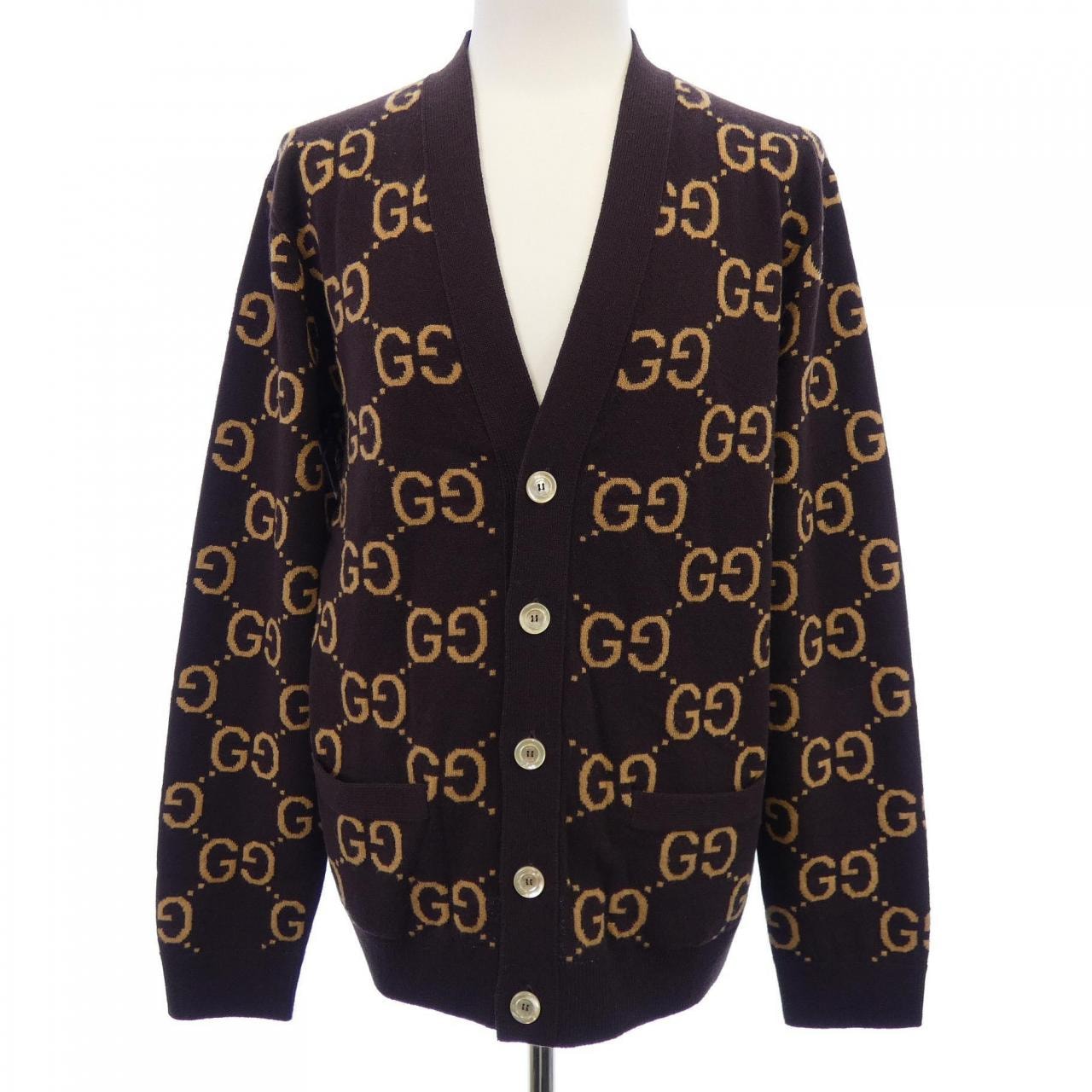 グッチ GUCCI GGパターン GGウールジャガードカーディガン 694758 XKCC5 カーディガン