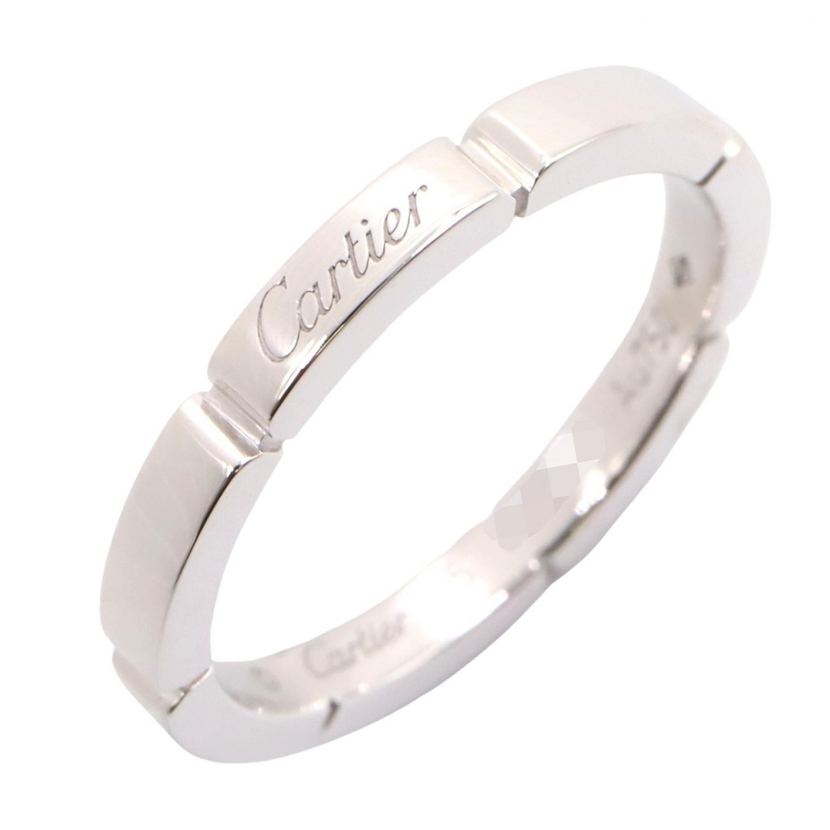 カルティエ CARTIER マイヨン パンテール リング リング・指輪 ジュエリー K18WG(ホワイトゴールド) レディース シルバー系 B4083555 【中古】