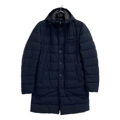 ヘルノ PI064UL Laminar ブラック 2レイヤーウィンドストッパー コート 46
