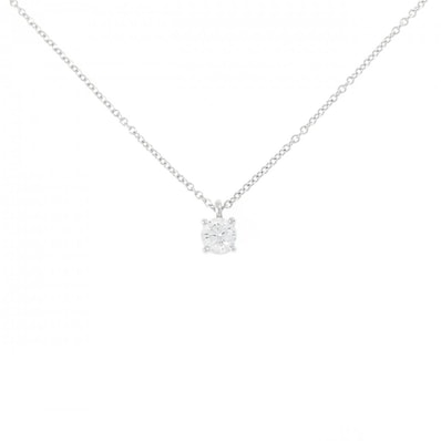 ティファニー ソリティア ネックレス 0.34CT F VVS1 3EXT