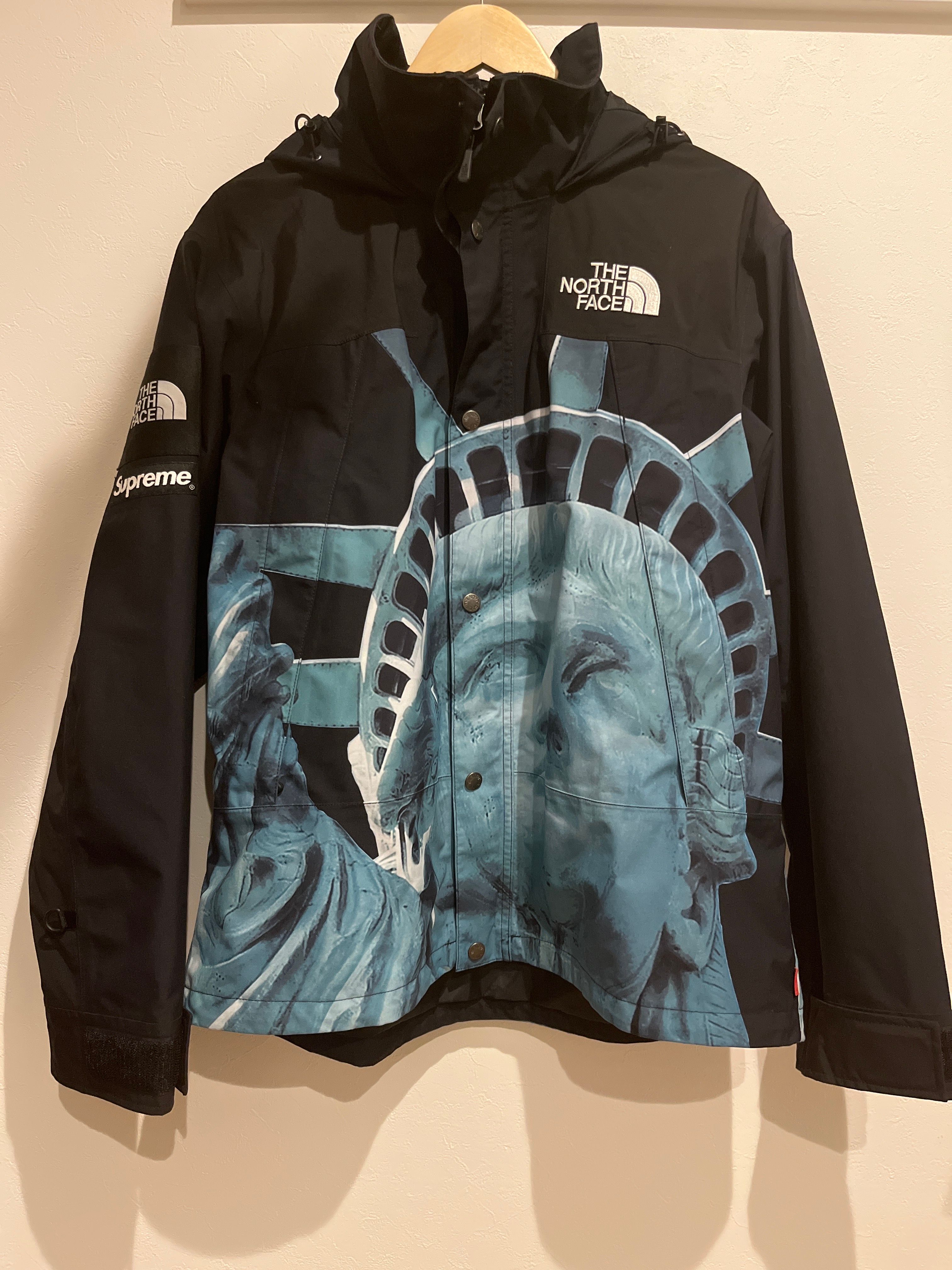 Supreme x The North Face Statue of Liberty Mountain Jacket "Black"