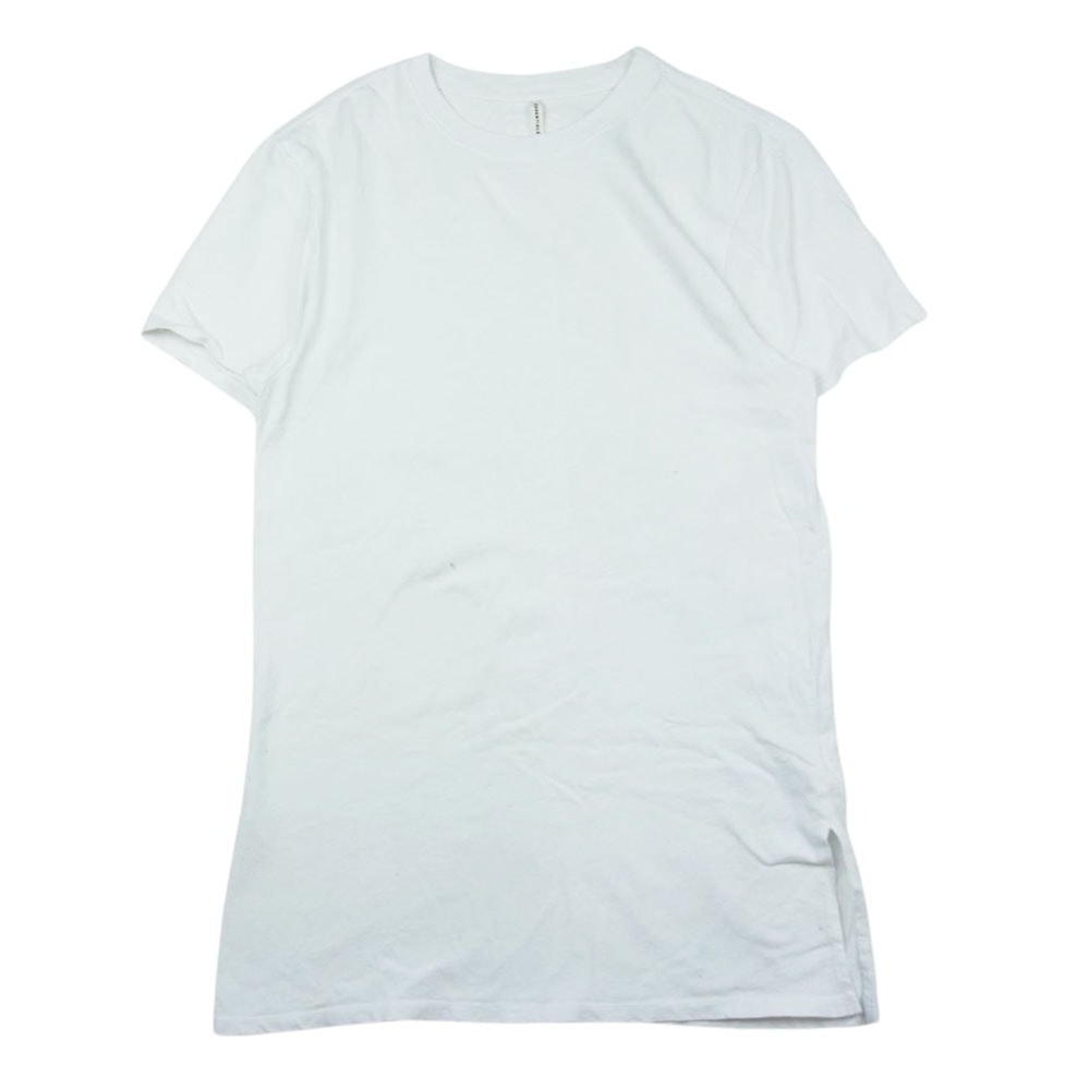 FEAR OF GOD フィアオブゴッド カットソー FOG ESSENTIALS エッセンシャルズ サイドスリット 半袖 Tシャツ カットソー ホワイト系 S【中古】