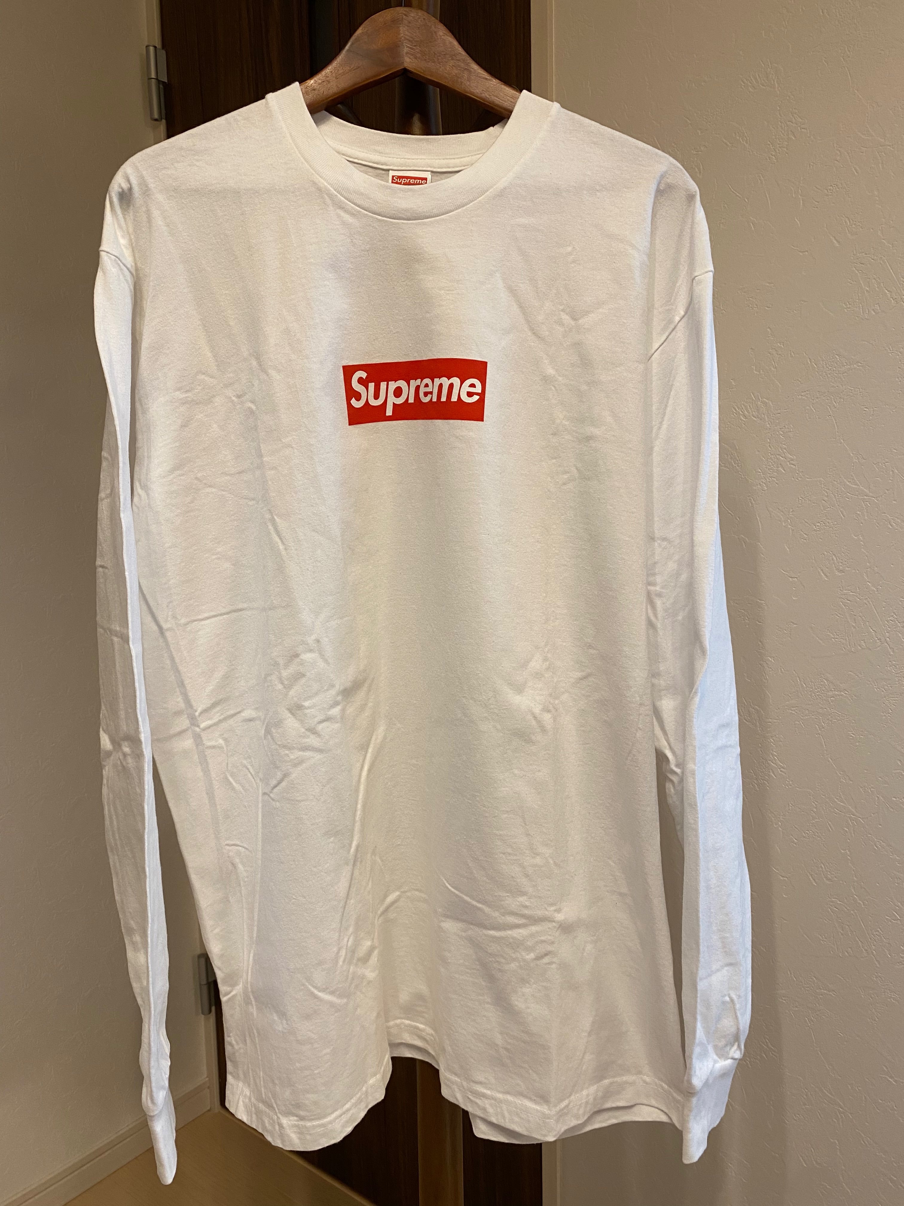Supreme Box Logo L/S Tee "White"