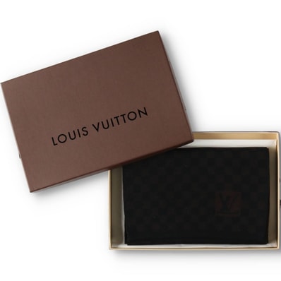 古着 ルイヴィトン LOUIS VUITTON PARIS チェッカーフラッグ 箱付き ウールマフラー イタリア製/yaa000673
