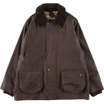 古着 80~90年代 バブアー Barbour BEDALE ビデイル 旧3ワラント ワックスコットン オイルドジャケット 英国製 メンズL相当 ヴィンテージ/eaa607973