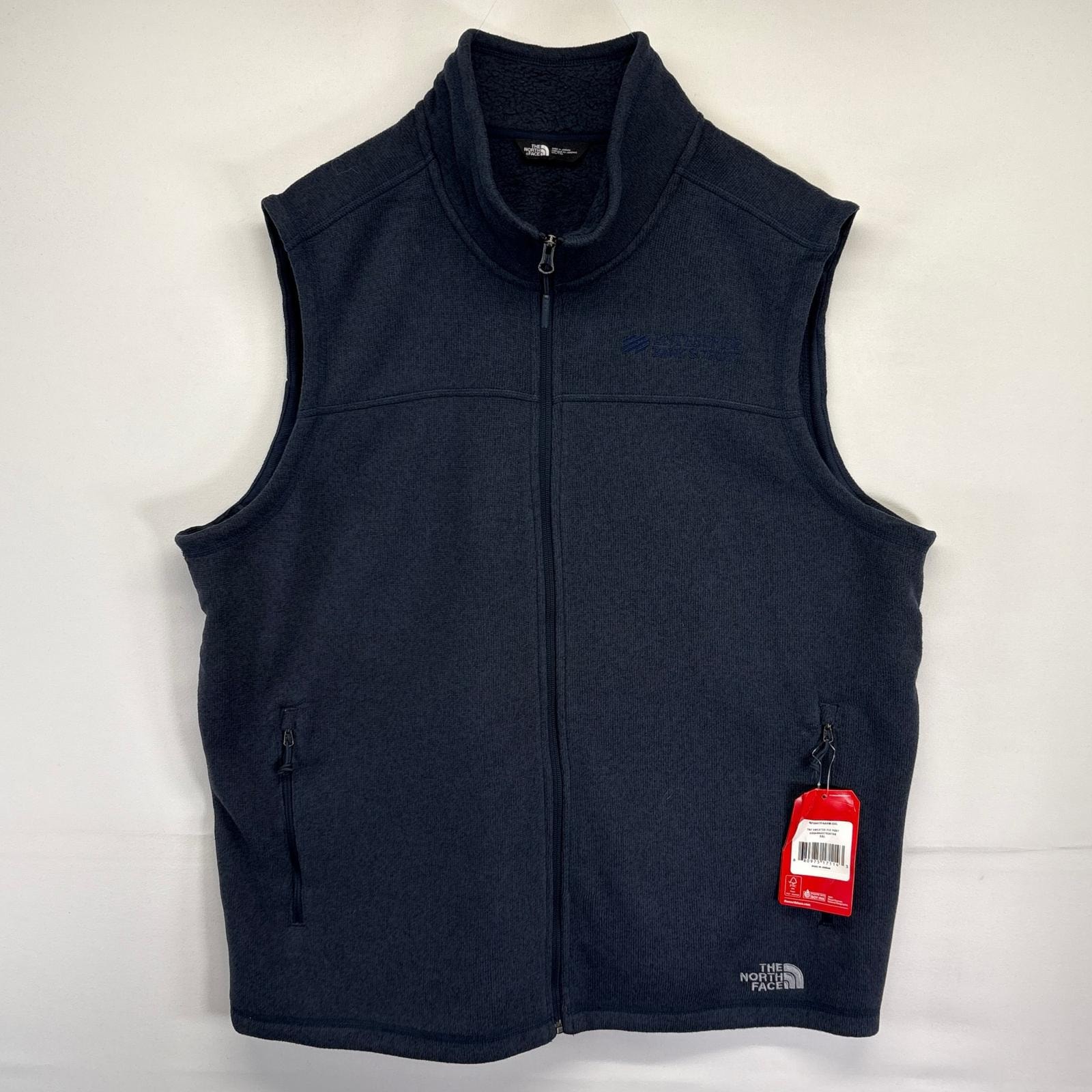古着 美品 ザ・ノースフェイス THE NORTH FACE ベスト デッドストック タグ付き ベターセータータイプ フリース 2XL ネイビー メンズ