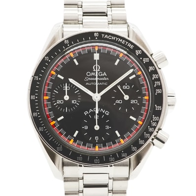 【6wea0006】オメガ スピードマスター ミハエルシューマッハ 3518.50 黒文字盤【中古】腕時計 メンズ