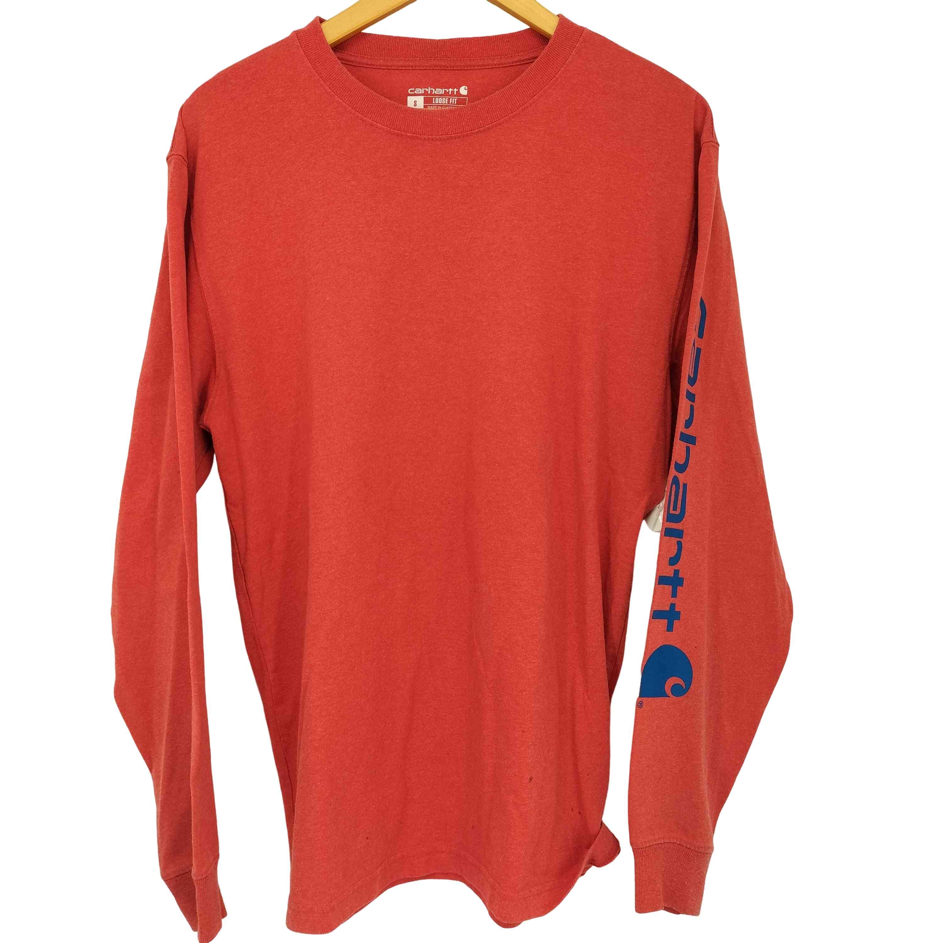 LONG SLEEVE LOGO GRAPHIC T-SHIRT【1139153683088】