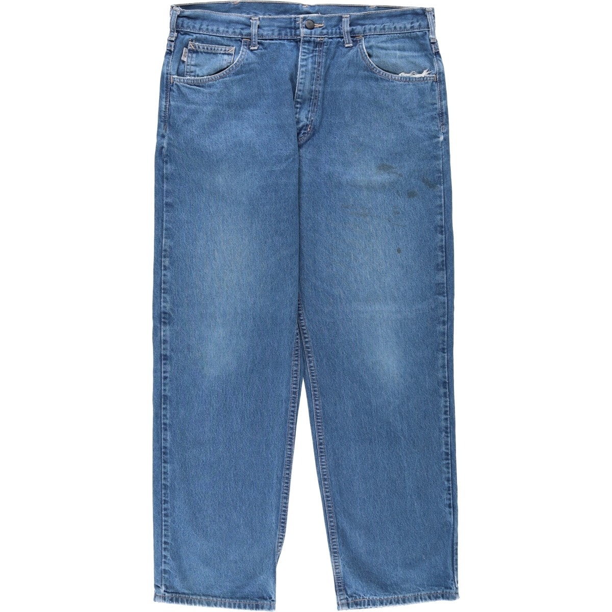 古着 カーハート Carhartt FRシリーズ RELAXED FIT テーパードデニムパンツ USA製 メンズw37相当/eaa569510