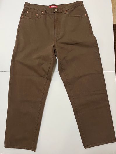 Supreme Baggy Jean "Light Brown"(23FW)