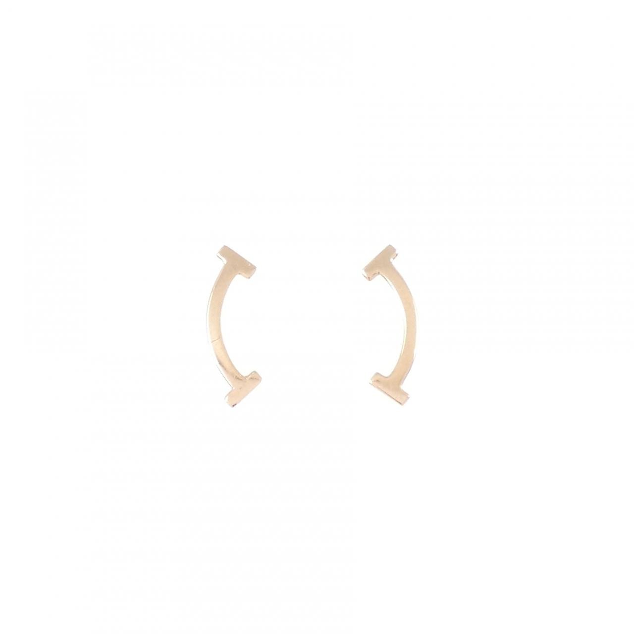 ティファニー Tスマイル ピアス