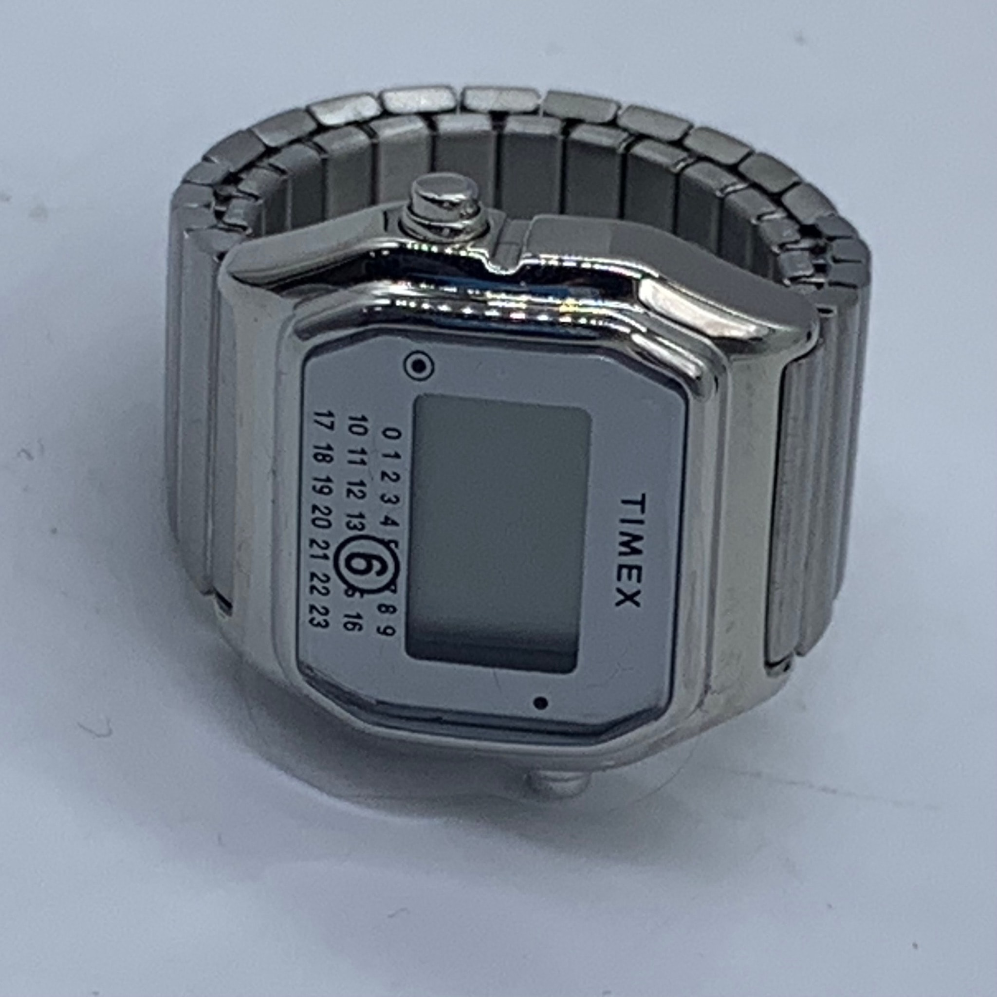 TIMEX x MM6 Maison Margiela T80 Ring Watch "Silver"