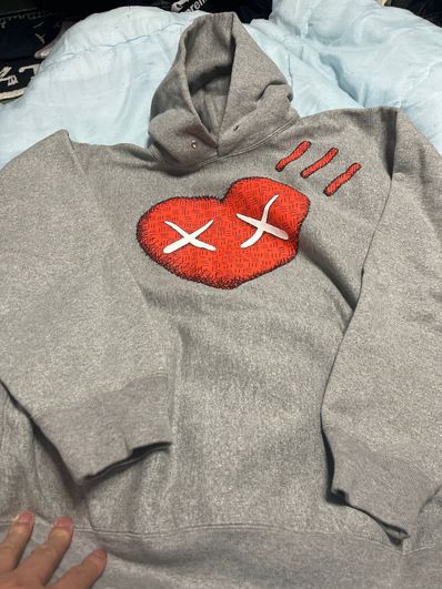HUMAN MADE x KAWS HOODIE #1 "Grey"
