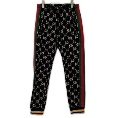 グッチ 695976 GG 総柄 スウェット パンツ S
