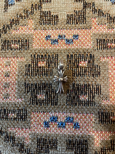 Chrome Hearts CH Cross Baby Fat Charm "Silver"