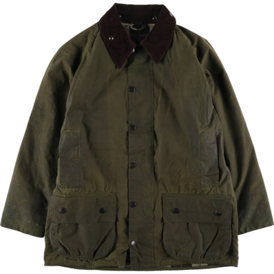 古着 バブアー Barbour BEAUFORT ビューフォート オイルド ハンティングジャケット 英国製 メンズM相当 ヴィンテージ/eaa602917