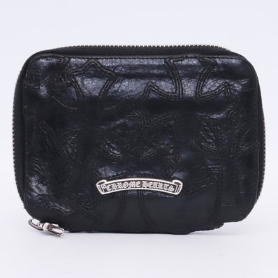 Chrome Hearts Vancel Wallet W / Semetary "Black"