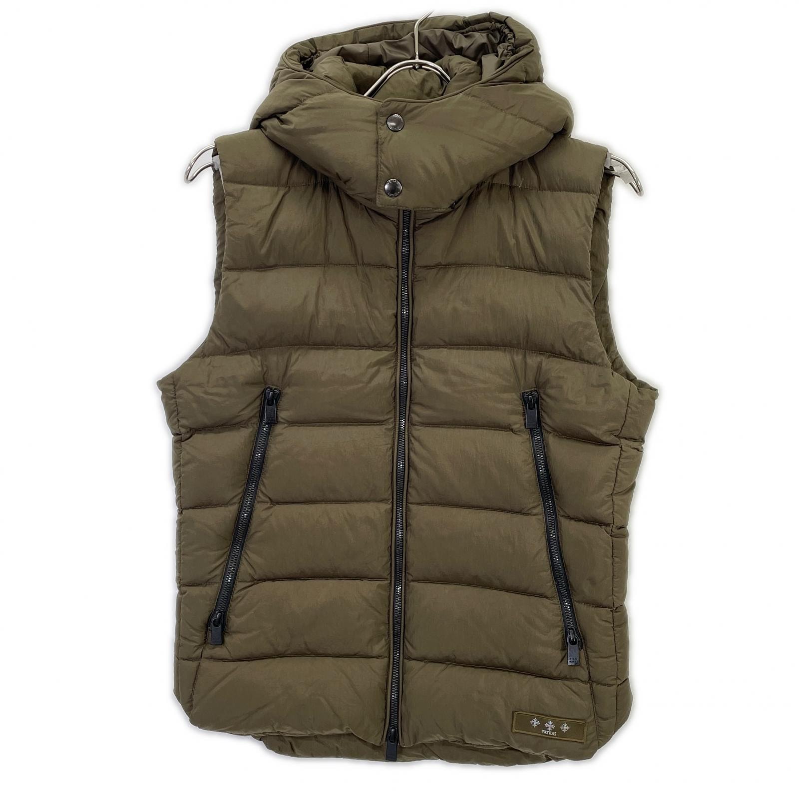 タトラス 18年製 MTA18A4378 カーキ クローネ ダウンベスト 01