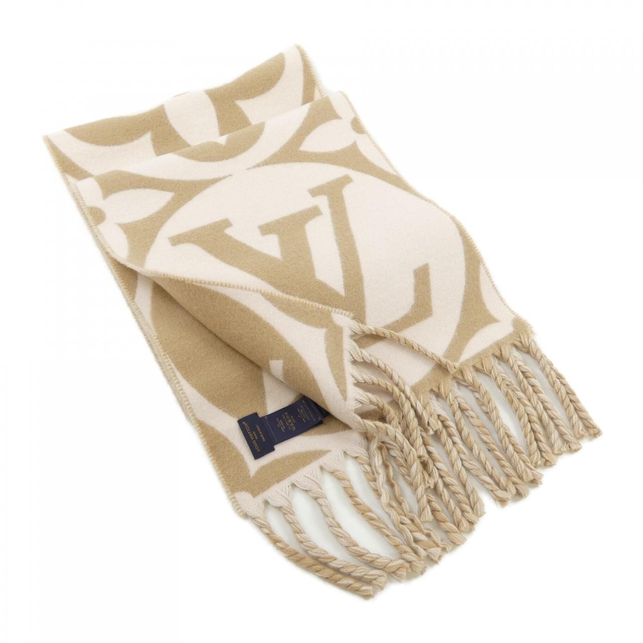 ルイヴィトン LOUIS VUITTON LVメダリオン M79213 MUFFLER