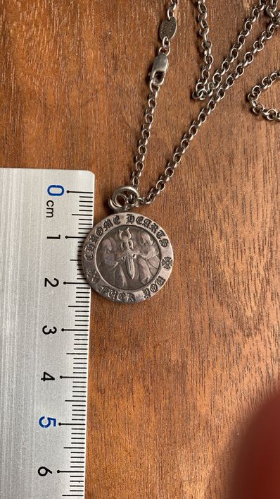 Chrome Hearts Angel Medal Charm "Silver"